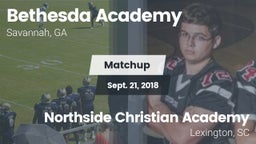 Matchup: Bethesda Academy vs. Northside Christian Academy  2018