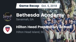 Recap: Bethesda Academy vs. Hilton Head Preparatory School 2018