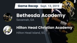 Recap: Bethesda Academy vs. Hilton Head Christian Academy  2019