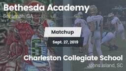 Matchup: Bethesda Academy vs. Charleston Collegiate School 2019