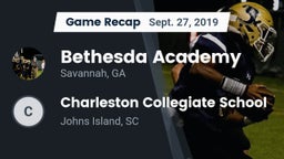 Recap: Bethesda Academy vs. Charleston Collegiate School 2019