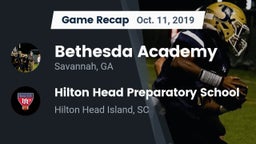 Recap: Bethesda Academy vs. Hilton Head Preparatory School 2019