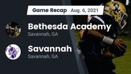 Recap: Bethesda Academy vs. Savannah  2021