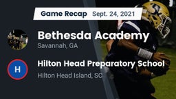 Recap: Bethesda Academy vs. Hilton Head Preparatory School 2021