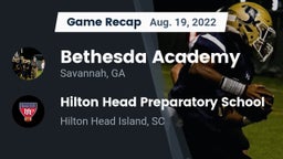 Recap: Bethesda Academy vs. Hilton Head Preparatory School 2022