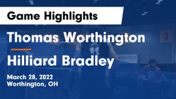 Thomas Worthington  vs Hilliard Bradley  Game Highlights - March 28, 2022