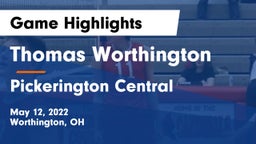 Thomas Worthington  vs Pickerington Central  Game Highlights - May 12, 2022