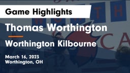 Thomas Worthington  vs Worthington Kilbourne  Game Highlights - March 16, 2023