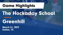 The Hockaday School vs Greenhill  Game Highlights - March 31, 2022