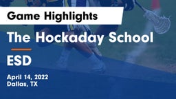 The Hockaday School vs ESD Game Highlights - April 14, 2022
