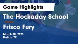 The Hockaday School vs Frisco Fury Game Highlights - March 30, 2023