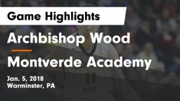 Archbishop Wood  vs Montverde Academy Game Highlights - Jan. 5, 2018