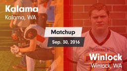 Matchup: Kalama  vs. Winlock  2016