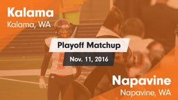 Matchup: Kalama  vs. Napavine  2016
