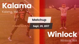 Matchup: Kalama  vs. Winlock  2017