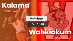 Matchup: Kalama  vs. Wahkiakum  2017