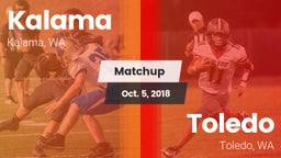 Matchup: Kalama  vs. Toledo  2018