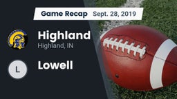 Recap: Highland  vs. Lowell 2019