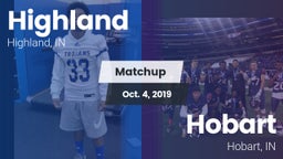 Matchup: Highland  vs. Hobart  2019