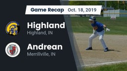 Recap: Highland  vs. Andrean  2019