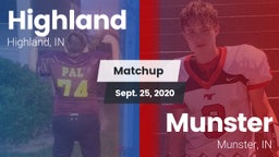 Matchup: Highland  vs. Munster  2020