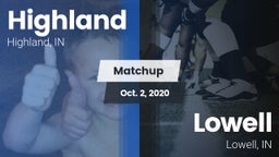 Matchup: Highland  vs. Lowell  2020