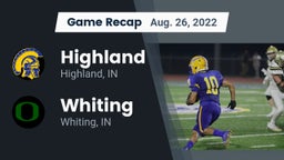 Recap: Highland  vs. Whiting  2022