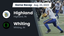 Recap: Highland  vs. Whiting  2023