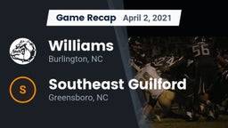 Recap: Williams  vs. Southeast Guilford  2021