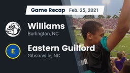 Recap: Williams  vs. Eastern Guilford  2021