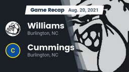 Recap: Williams  vs. Cummings  2021