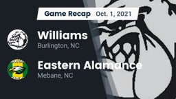 Recap: Williams  vs. Eastern Alamance  2021