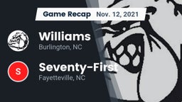 Recap: Williams  vs. Seventy-First  2021