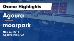 Agoura  vs moorpark  Game Highlights - Nov 23, 2016