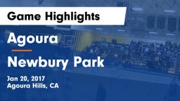 Agoura  vs Newbury Park  Game Highlights - Jan 20, 2017