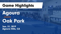 Agoura  vs Oak Park  Game Highlights - Jan. 31, 2019