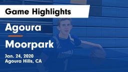 Agoura  vs Moorpark  Game Highlights - Jan. 24, 2020