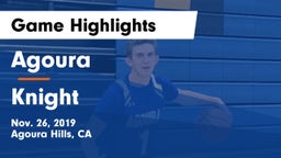 Agoura  vs Knight  Game Highlights - Nov. 26, 2019