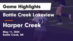 Battle Creek Lakeview  vs Harper Creek  Game Highlights - May 11, 2024