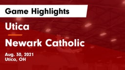 Utica  vs Newark Catholic  Game Highlights - Aug. 30, 2021