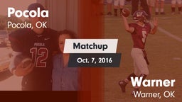 Matchup: Pocola  vs. Warner  2016