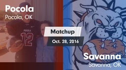 Matchup: Pocola  vs. Savanna  2016