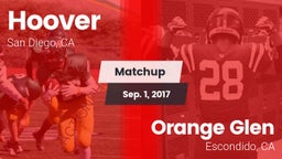 Matchup: Hoover  vs. Orange Glen  2017