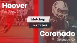 Matchup: Hoover  vs. Coronado  2017