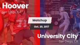 Matchup: Hoover  vs. University City  2017