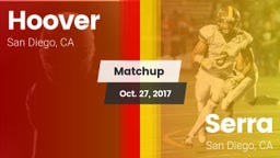 Matchup: Hoover  vs. Serra  2017