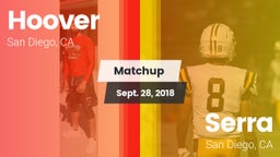 Matchup: Hoover  vs. Serra  2018