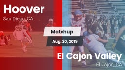 Matchup: Hoover  vs. El Cajon Valley  2019