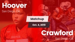 Matchup: Hoover  vs. Crawford  2019