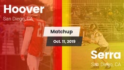 Matchup: Hoover  vs. Serra  2019